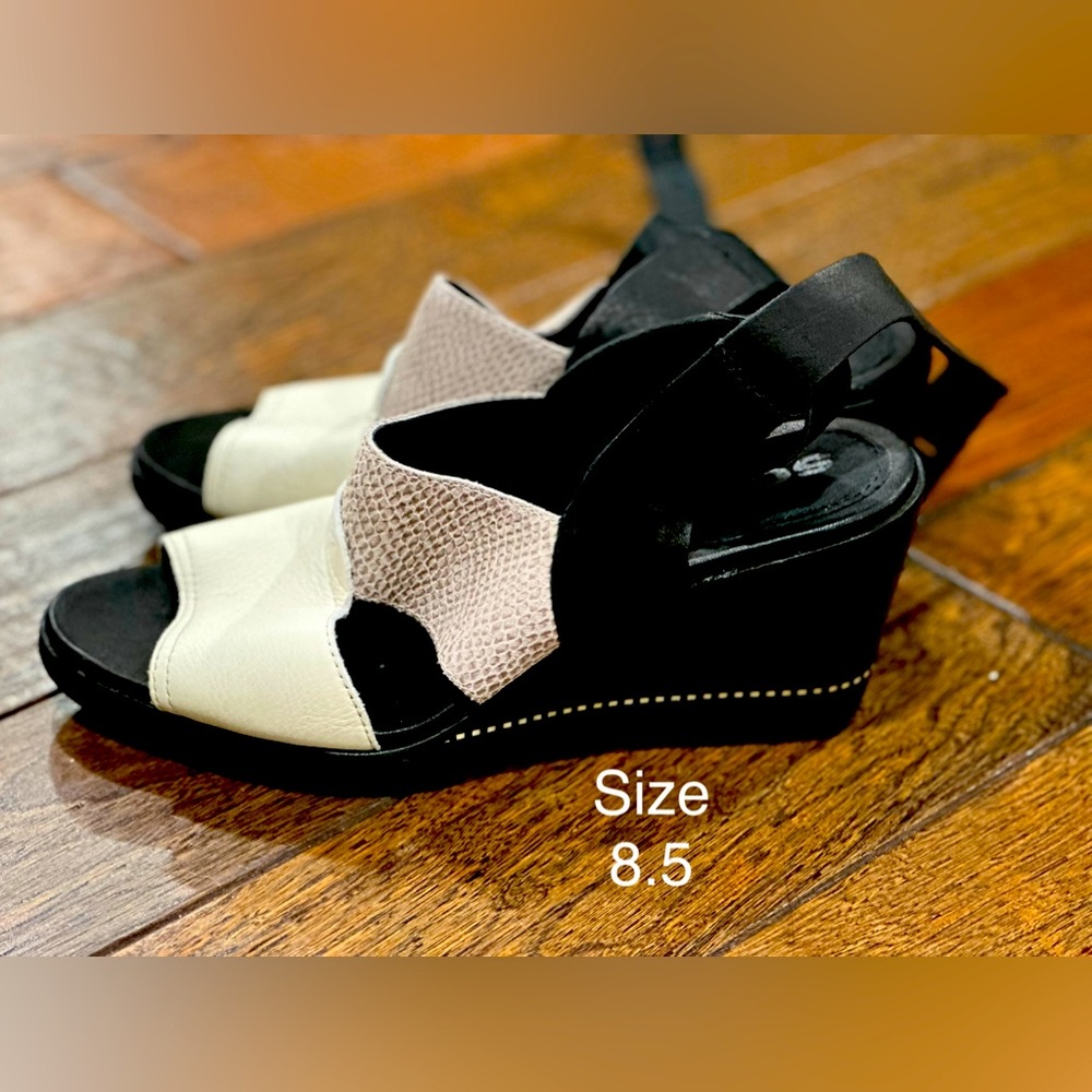 Sorrel Ankle Wrap After Hours Wedge Sandals, size 8.5